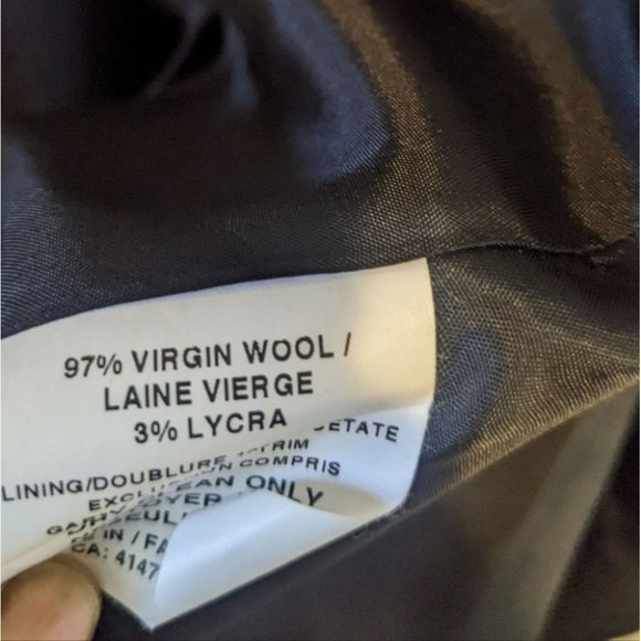 Baia Wool Blazer Black 10 - Picture 6 of 8